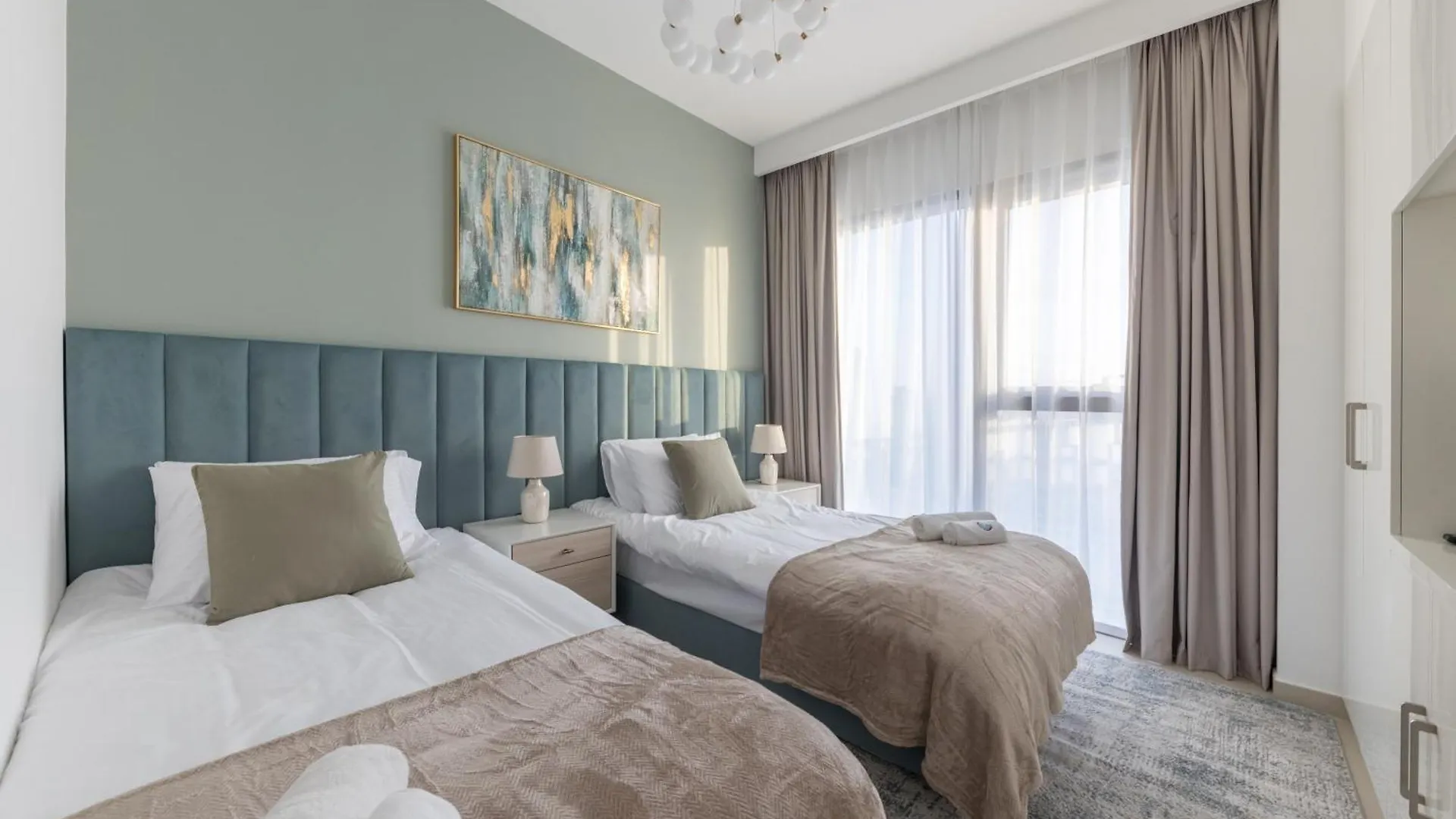 Apartmán 3Br And Maids Burj Khalifa And Fountain View For 8 Guests Dubaj