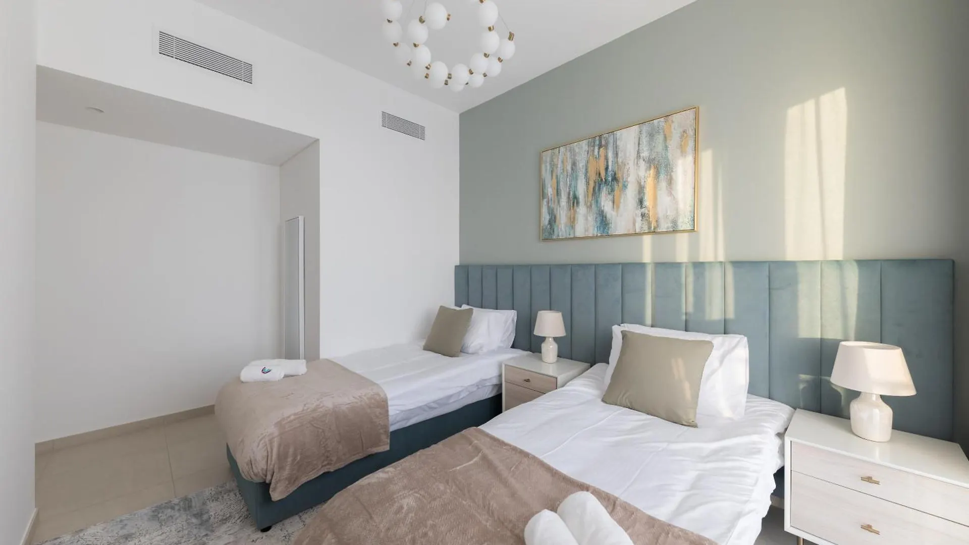 Apartmán 3Br And Maids Burj Khalifa And Fountain View For 8 Guests Dubaj 0*,