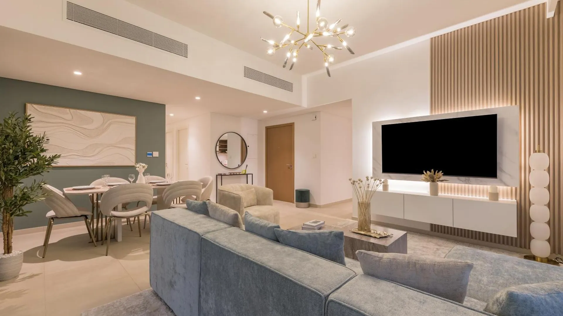 Apartmán 3Br And Maids Burj Khalifa And Fountain View For 8 Guests Dubaj Spojené arabské emiráty