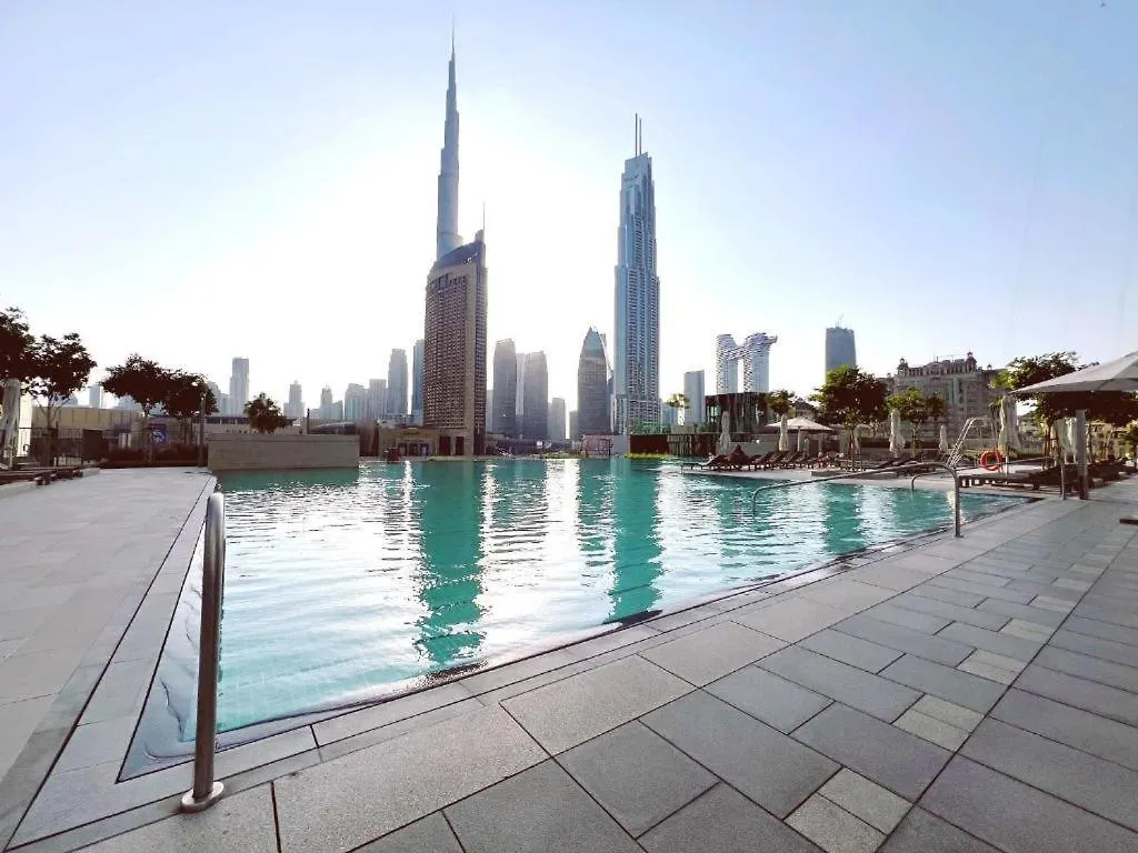 Apartmán 3Br And Maids Burj Khalifa And Fountain View For 8 Guests Dubaj
